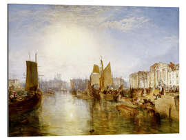 Magnettafel Der Hafen von Dieppe