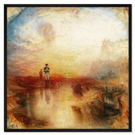 Gerahmter Kunstdruck Krieg und Exil