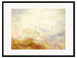 Framed art print A Mountain Scene, Val d'Aosta