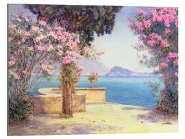 Magnettafel Bellagio, aus dem Garten des Grand Hotel, Menaggio