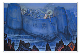 Wall print  Madonna Labor - Nicholas Roerich