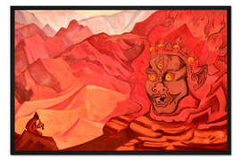 Gerahmter Kunstdruck Dorje, der Kühne