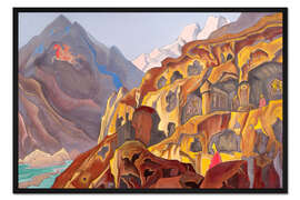 Gerahmter Kunstdruck Die heiligen Höhlen