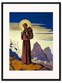 Framed art print The hl. Francis