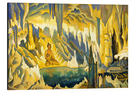 Stampa su alluminio  Buddha il conquistatore - Nicholas Roerich