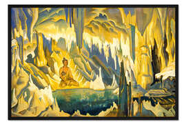 Gerahmter Kunstdruck Buddha ist der Gewinner