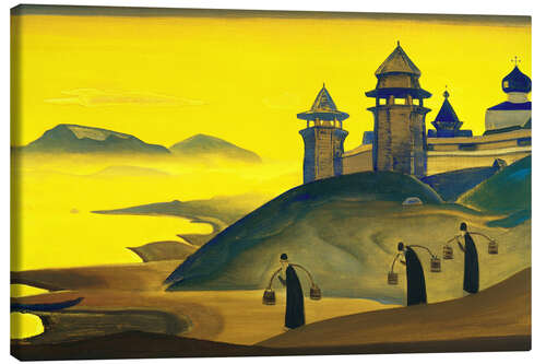 Tableau sur toile Et nous essayons