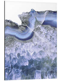 Magnettafel Achat in Wasserblau