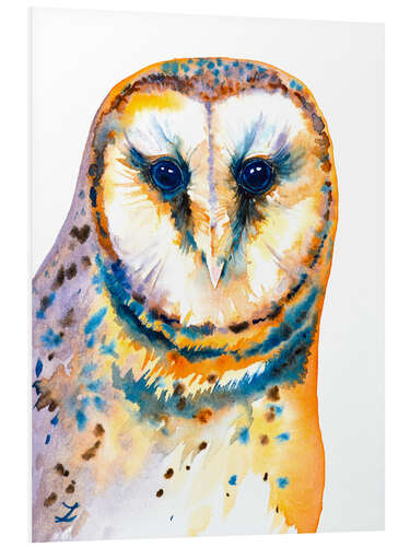 Quadro em PVC Gorgeous Barn Owl