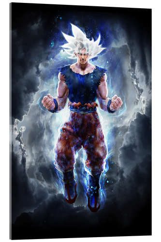 Acrylglasbild Ultra Instinct Goku master