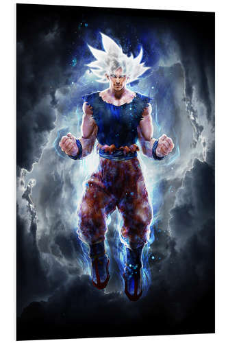 Foam board print Ultra Instinct Goku master