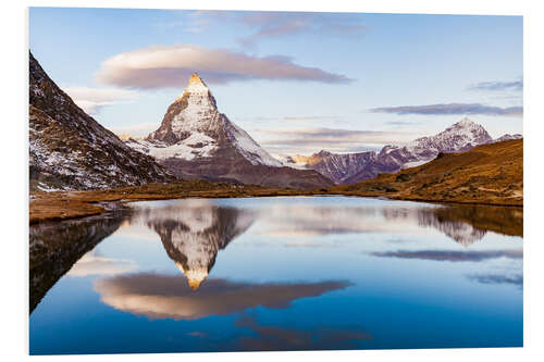 PVC-tavla Sunrise at the Matterhorn in Switzerland