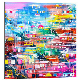 Magnettafel Barrio El Cerro de Yauco