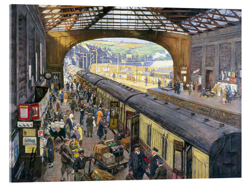 Obraz na szkle akrylowym The Terminus, Penzance Station, Cornwall