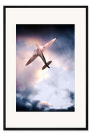 Gerahmter Kunstdruck Spitfire, One of The Few