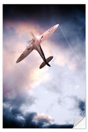 Selvklebende plakat Spitfire, One of The Few