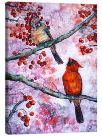 Canvas print Cardinals