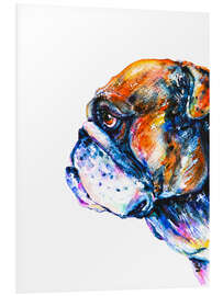 Foam board print Bulldog