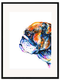 Framed art print Bulldog