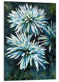 Tableau en plexi-alu Chrysanthemums