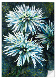 Sticker mural Chrysanthemums