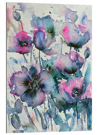 Gallery print Mauve Poppies