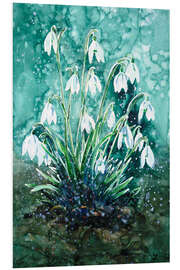 Foam board print Harbingers Of Spring