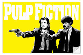 Wall sticker Pulp Fiction Yellow BANG