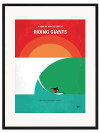 Gerahmter Kunstdruck Riding Giants