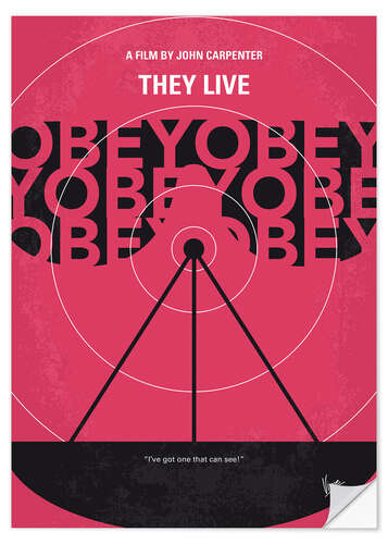 Wandsticker They Live