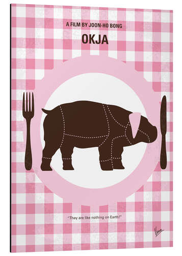 Tableau en aluminium Okja (anglais)