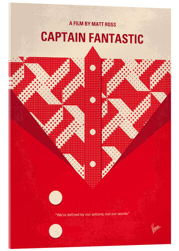 Acrylglasbild Captain Fantastic