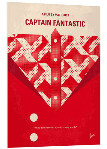 PVC-tavla Captain Fantastic