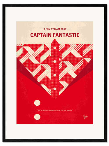 Gerahmter Kunstdruck Captain Fantastic