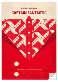 Naklejka na ścianę Captain Fantastic