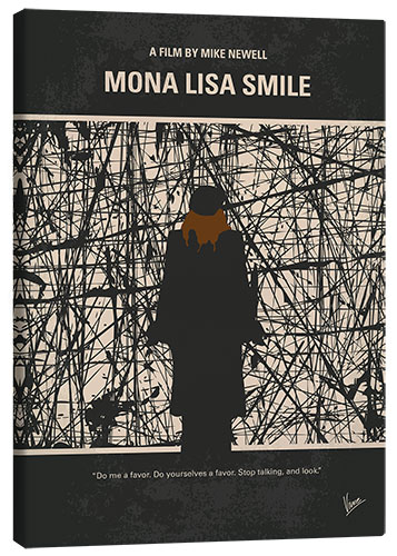 Tableau sur toile Mona Lisa Smile (Le Sourire de Mona Lisa)