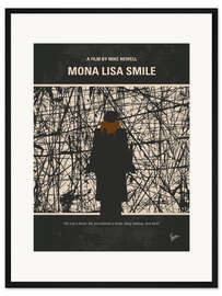 Gerahmter Kunstdruck Mona Lisa Smile