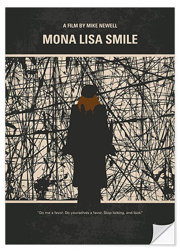 Wall sticker Mona Lisa Smile