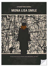 Selvklæbende plakat Mona Lisa Smile