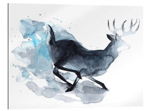 Gallery print Watercolor Deer