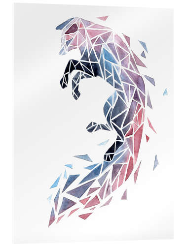 Acrylglas print Geometric Fox