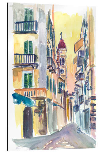 Galleriprint Marvellous Corfu Streets in Greece