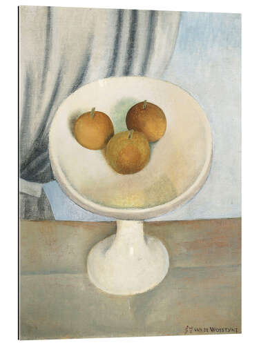 Galleritryk Still Life with fruit bowl