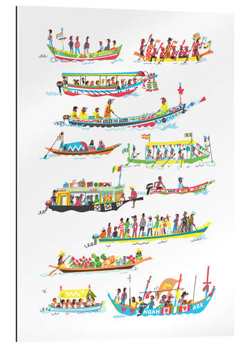 Gallery print Lots of Boats