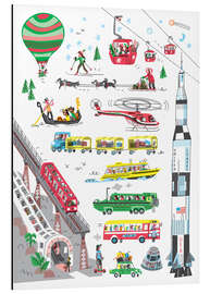 Magnettafel Von A nach B