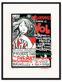 Gerahmter Kunstdruck The Fine Art and General Insurance