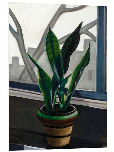 PVC-tavla Plant on a windowsill