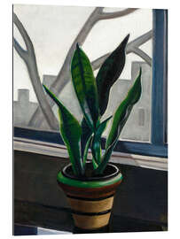 Gallery print Plant on a windowsill