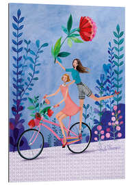 Gallery print Merry bike ride