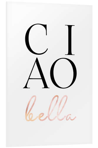 Tableau en PVC Ciao bella